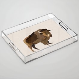 Buffalo Collage Acrylic Tray