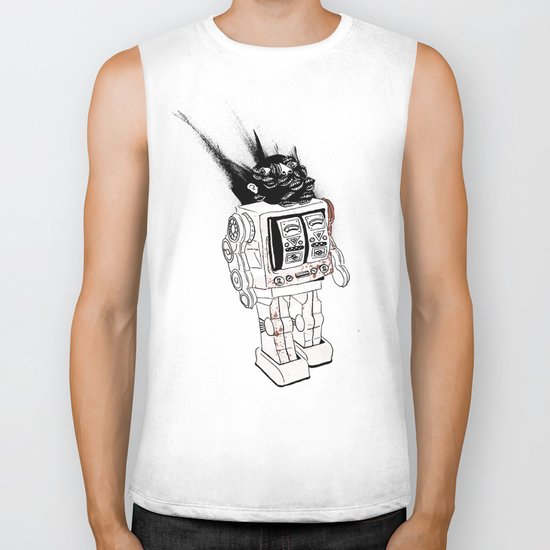 robot army Biker Tank