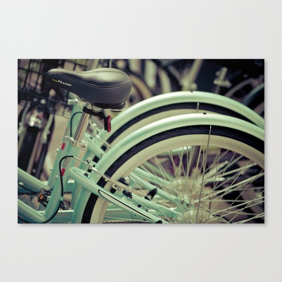 "Life is like a ten speed bicycle. Most of us have gears we never use." ~Charles M. Schulz~ Canvas Print