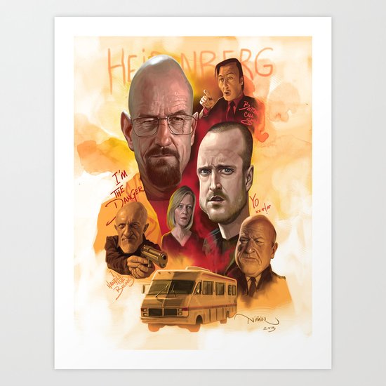 Breaking Bad Art Print