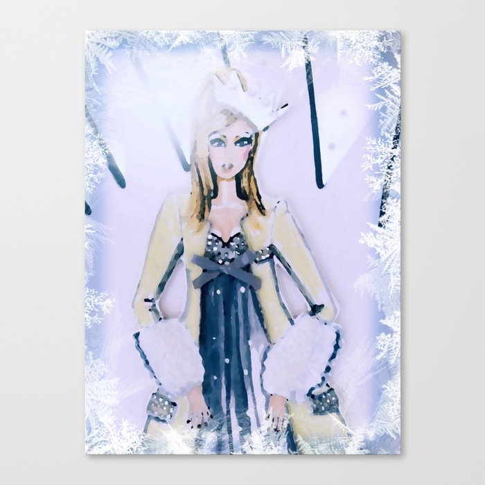 The Snow Queen-Limited Edition Canvas Print