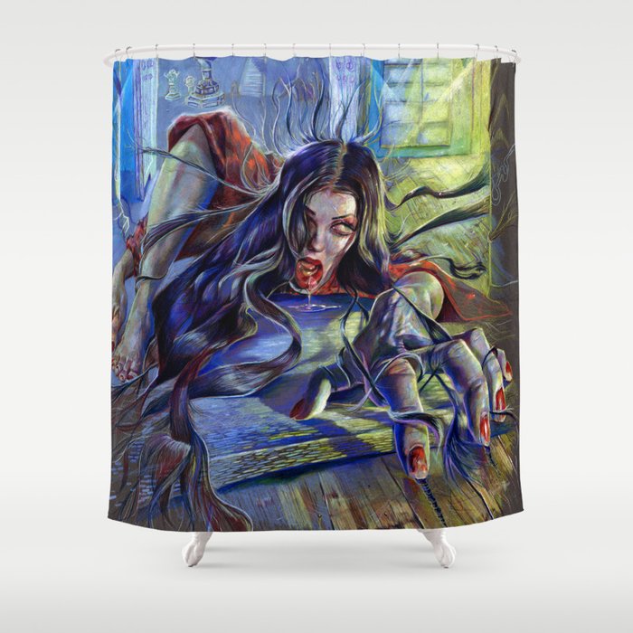 Lady Enmity Shower Curtain