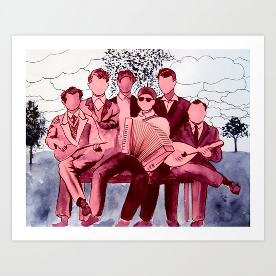 Orchestra-2 Art Print