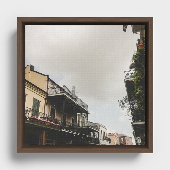 Last Minute New Orleans Framed Canvas