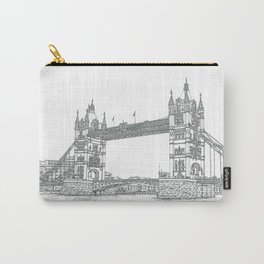 Tower Bridge Carry-All Pouch
