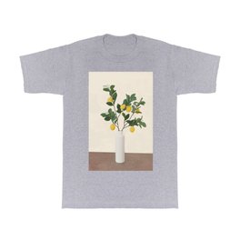 Lemon Branches II T Shirt | Fruit, Spring, Graphicdesign, Vase, Home, Art, Life, Branches, Curated, Summer 
