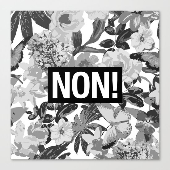 NON Canvas Print