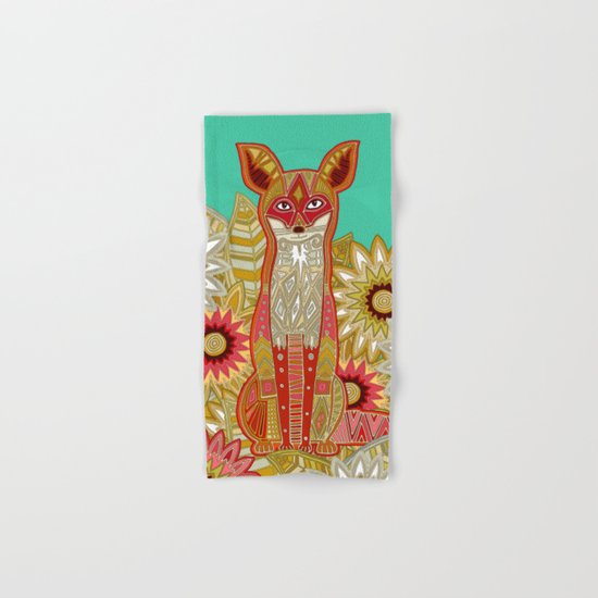 garden fox Hand & Bath Towel