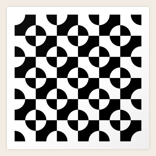 Circle Square Art Print