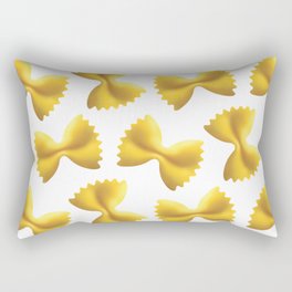 Farfalle Pasta Rectangular Pillow