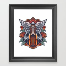 Death Angel Framed Art Print