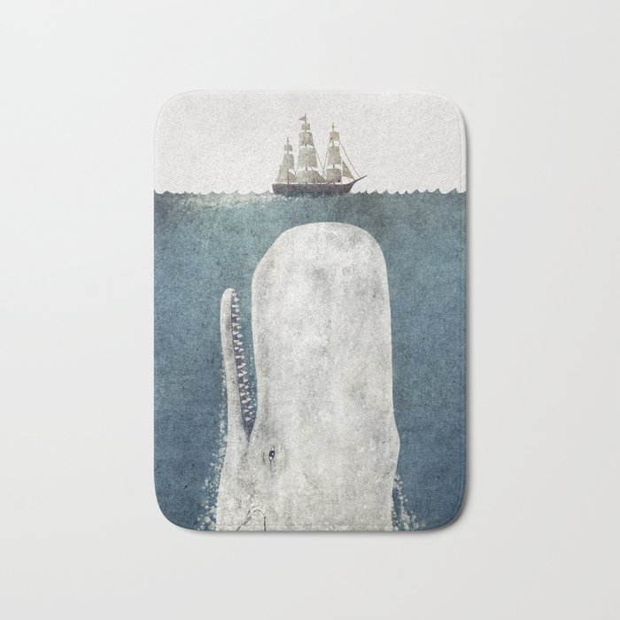 Whale sales bath mat