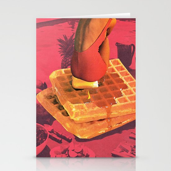 WAFFLE Stationery Cards