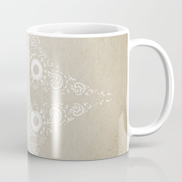 Pata Pattern in White Coffee Mug