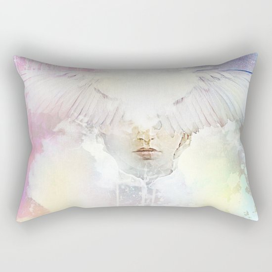 The guardian of dawn Rectangular Pillow