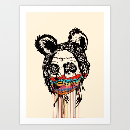 Wonderdam Girl Art Print