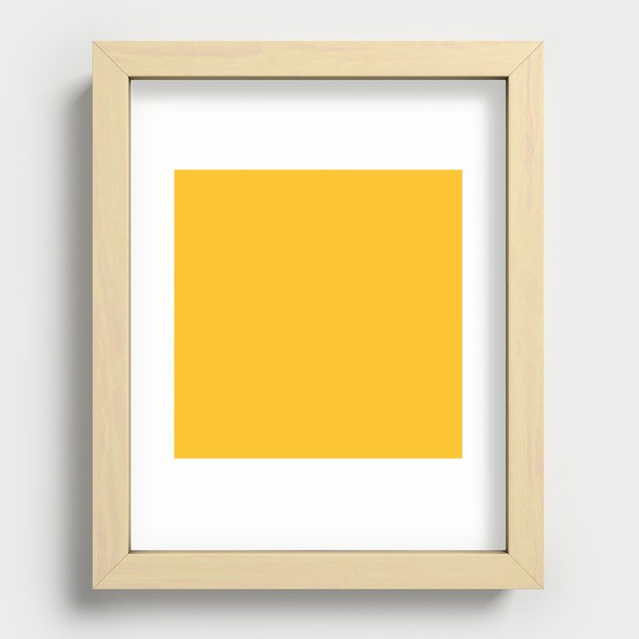 Perfect Banana  Recessed Framed Print