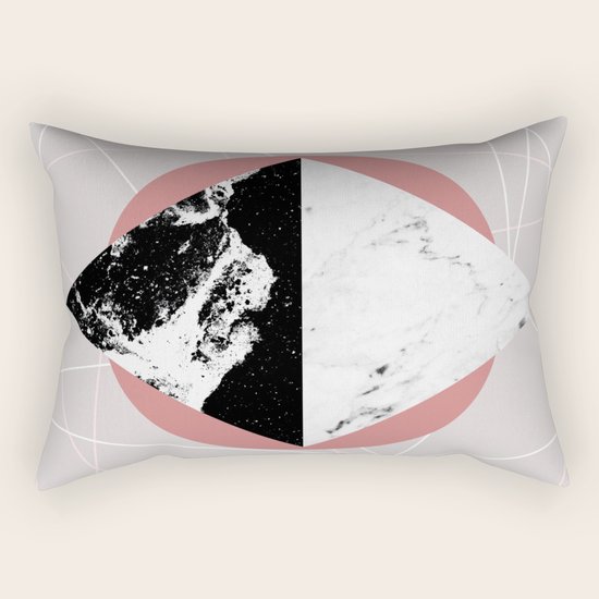 Geometric Textures 3 Rectangular Pillow