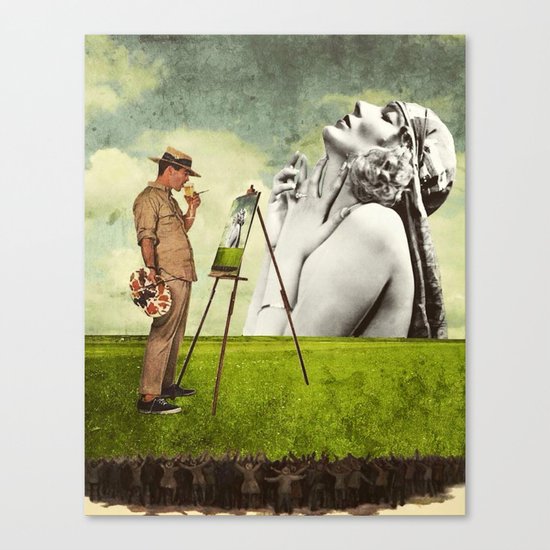 The Artist Canvas Print