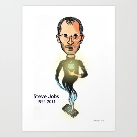 Steve Jobs Art Print