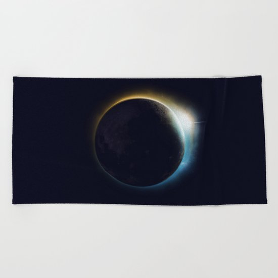 Eclipse Beach Towel