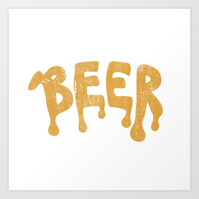 Beer Art Print