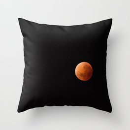 Blood Moon Throw Pillow