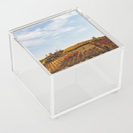Piedmont, Italy in Autumn Acrylic Box