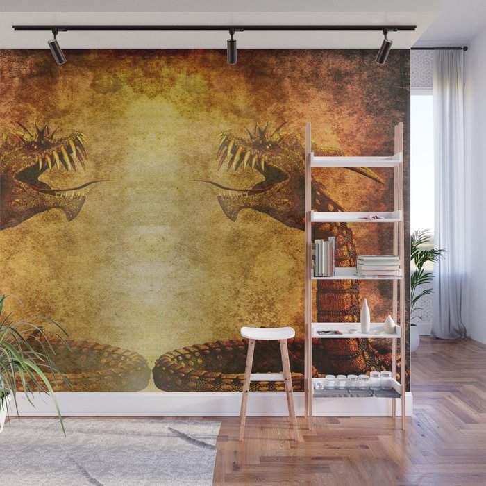 Mythical Dragon Wall Mural