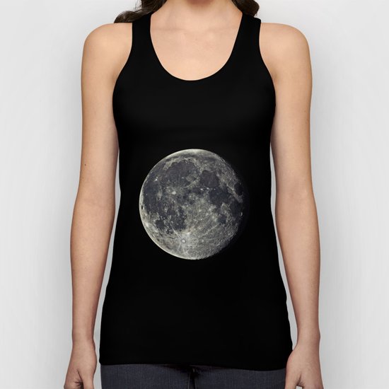 Moon Unisex Tank Top