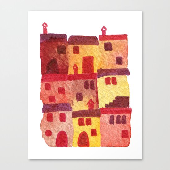Tuscan Holiday Canvas Print