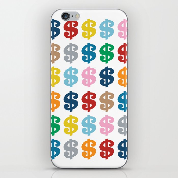 Colourful Money 48 iPhone Skin