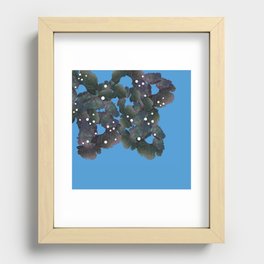 INTERSTELLAR BLUE Recessed Framed Print