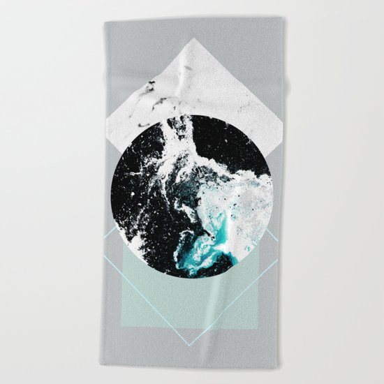 Geometric Textures 2 Beach Towel