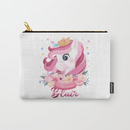 Blair Name Unicorn, Birthday Gift for Unicorn Princess Carry-All Pouch