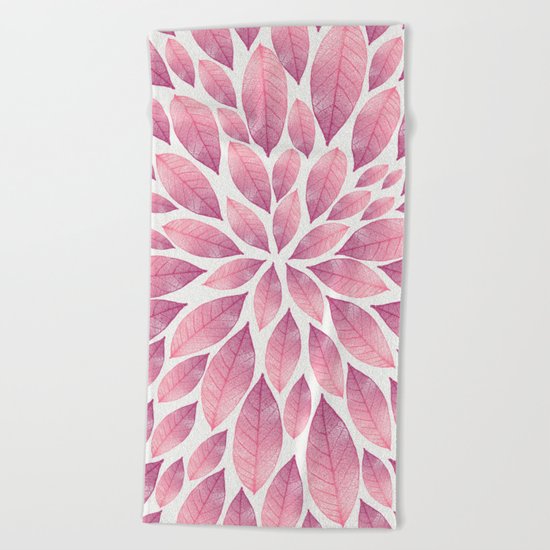 Petal Burst #10 Beach Towel