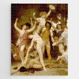 The Feast of Bacchus - William Adolphe Bouguereau Jigsaw Puzzle