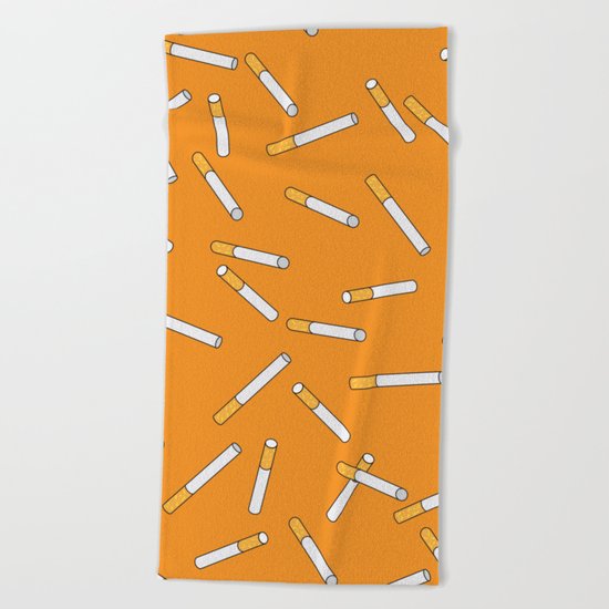 Cigarette Dreams. Beach Towel