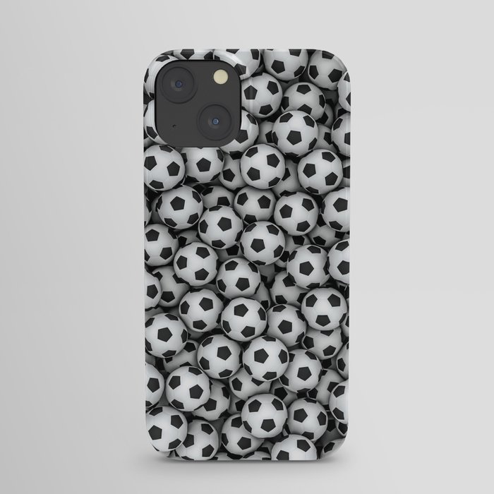 Soccer balls iPhone Case