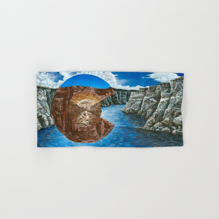 Colorado Flag Polyscape Hand Bath Towel By Lewilliamsart