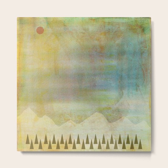 Breathe Metal Print