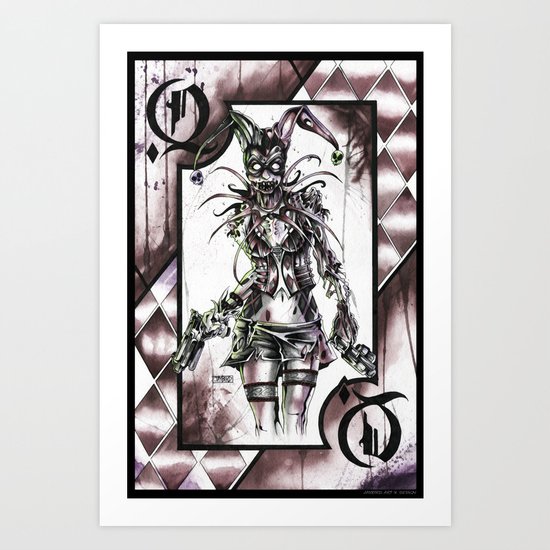 HARLEY Z Art Print
