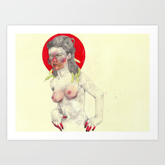 Medusa Art Print