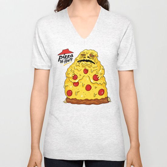 Pizza The Hutt Unisex V-Neck