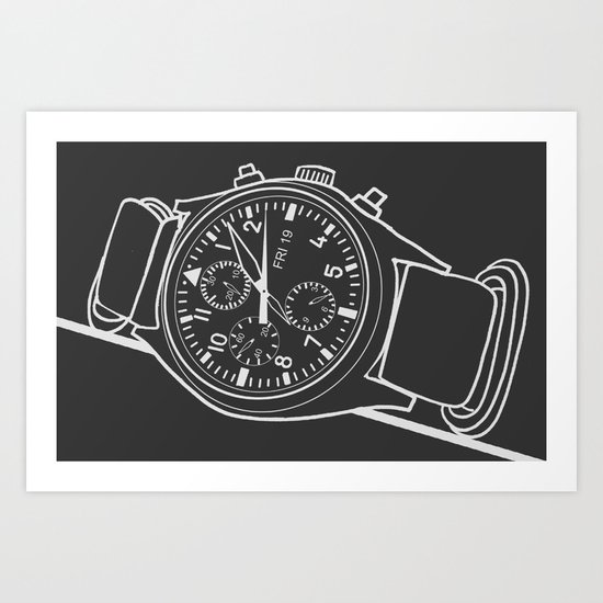 Andrey Watch Art Print