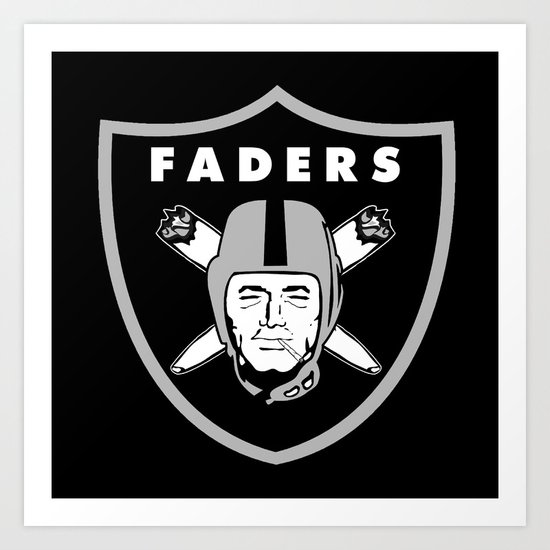 Tokeland Faders Art Print