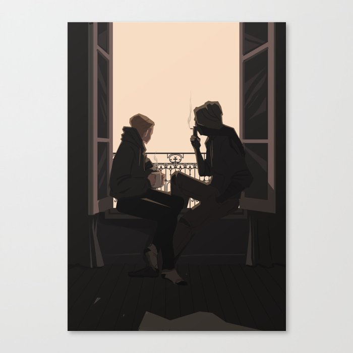 Morning in Paris Canvas Print