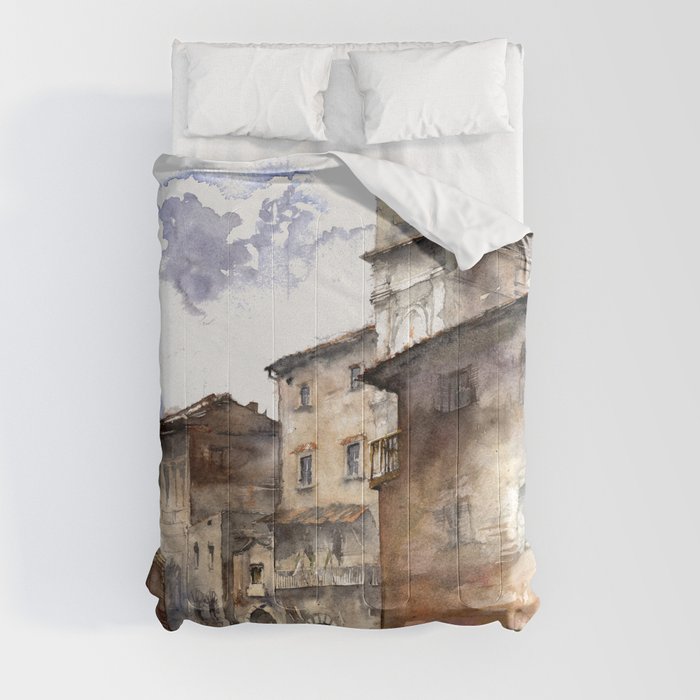 Cortona, Italy Comforter
