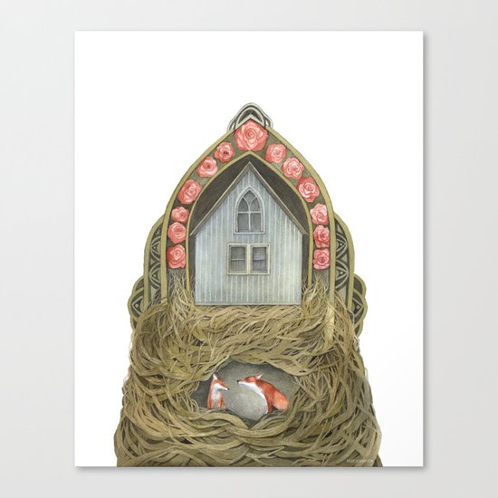 Sweet Home II // Polanshek Canvas Print