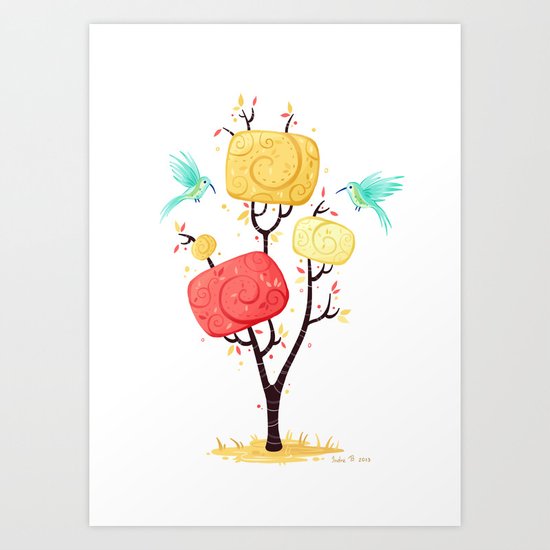 Autumn Art Print
